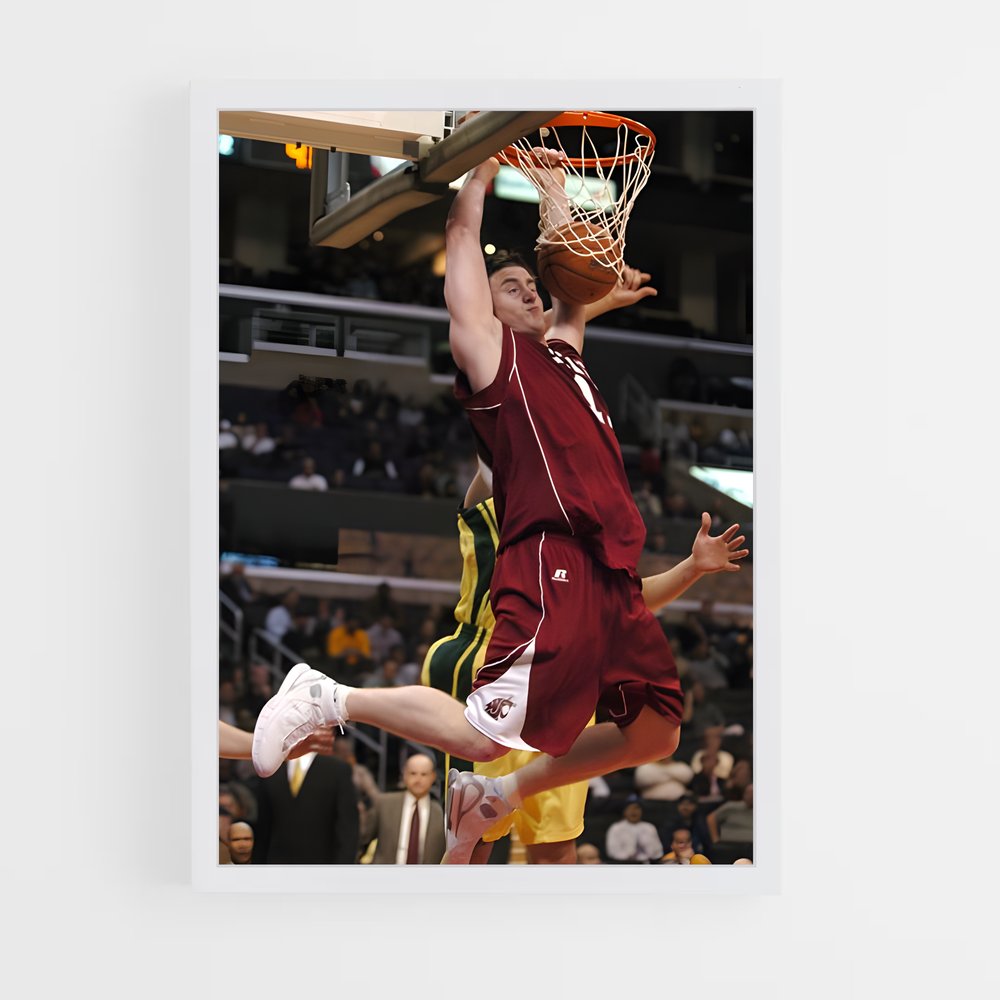 Poster Saut de Goliath – affiche Basketball (vue 3)